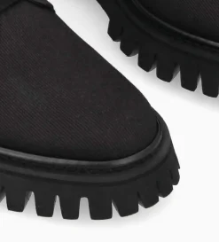 Boot ranger à zip - Gisèle - Denim - Noir