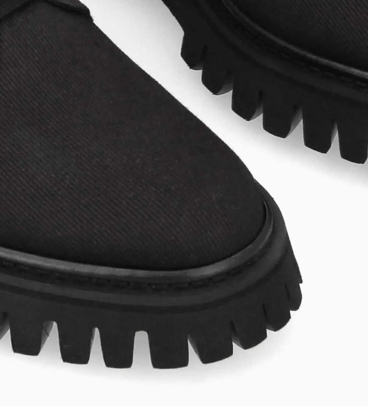 Boot ranger à zip - Gisèle - Denim - Noir
