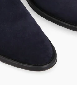 Bottine chelsea - Harri 25 - Cuir velours - Marine