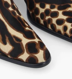 Bottine western zippée - Jane 7 - Poils - Jungle