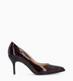 Escarpin à bout pointu - Jamie 70 - Cuir verni - Turtle