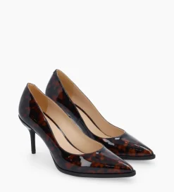 Escarpin à bout pointu - Jamie 70 - Cuir verni - Turtle