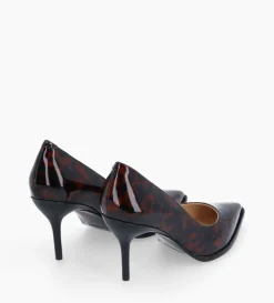 Escarpin à bout pointu - Jamie 70 - Cuir verni - Turtle