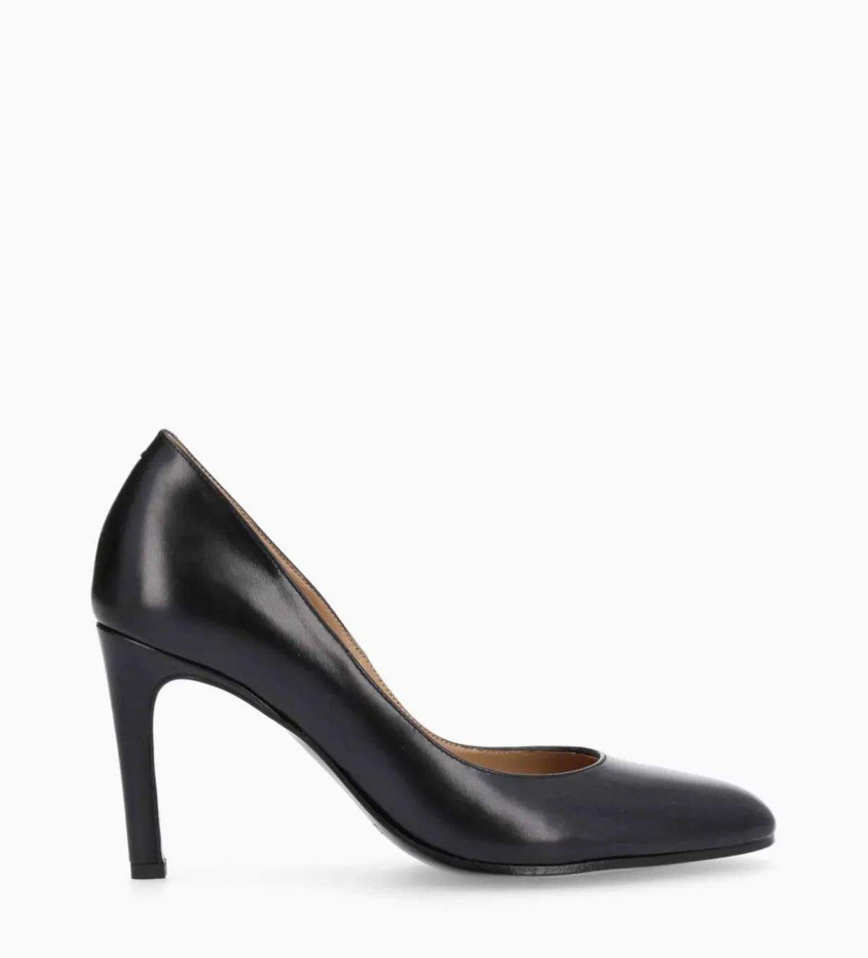 Escarpin - Mirri 85 - Cuir de veau lisse brillant - Noir