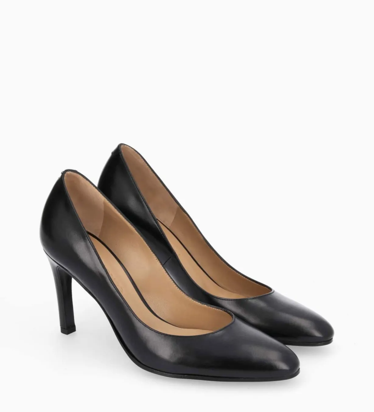 Escarpin - Mirri 85 - Cuir de veau lisse brillant - Noir