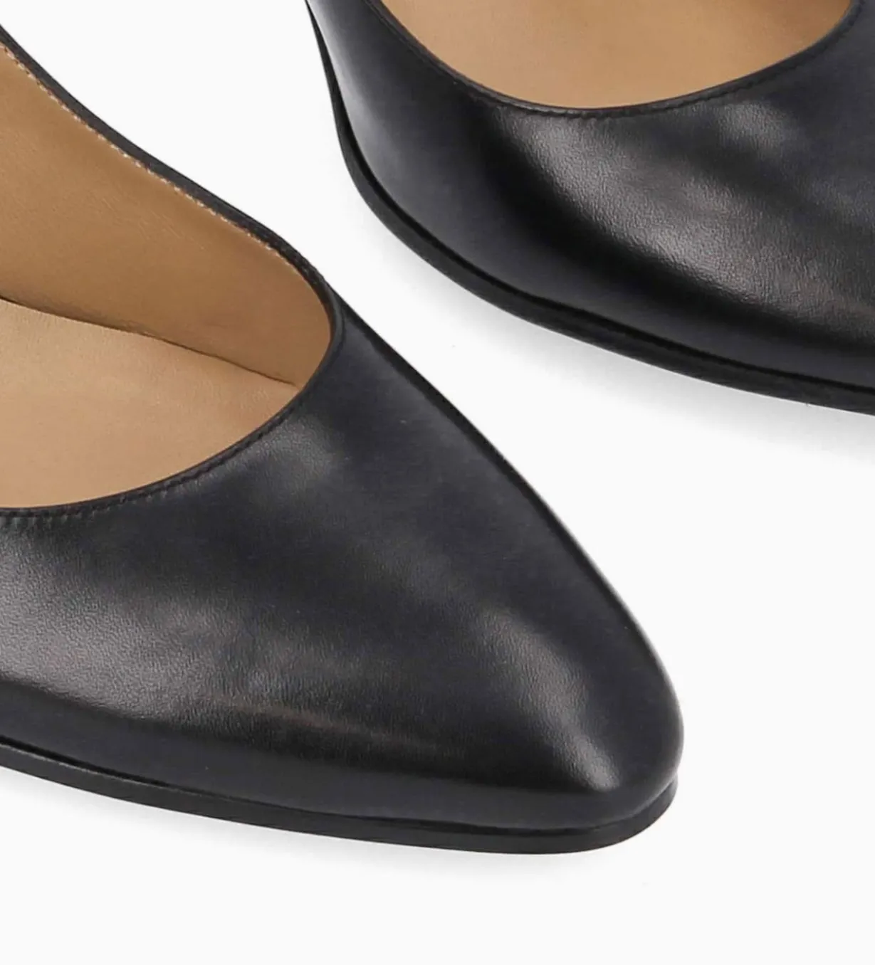 Escarpin - Mirri 65 - Cuir de veau lisse brillant - Noir
