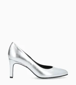 Escarpin - Mirri 65 - Cuir métallisé - Argent