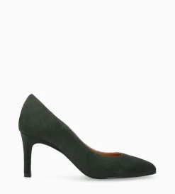 Escarpin - Mirri 65 - Cuir velours - Militaire