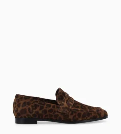 Mocassin - Anaïs - Cuir velours - Léopard