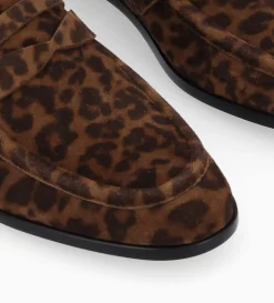 Mocassin - Anaïs - Cuir velours - Léopard