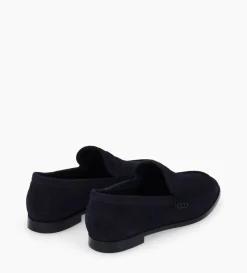 Mocassin - Anaïs - Cuir velours - Marine