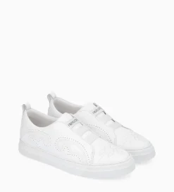 Sneaker - Panic - Cuir lisse - Blanc